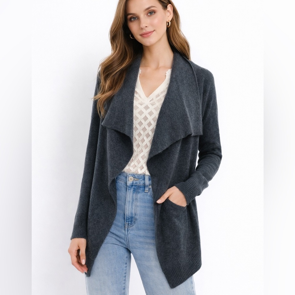 GAP vintage 100% cashmere wrap sweater NEW